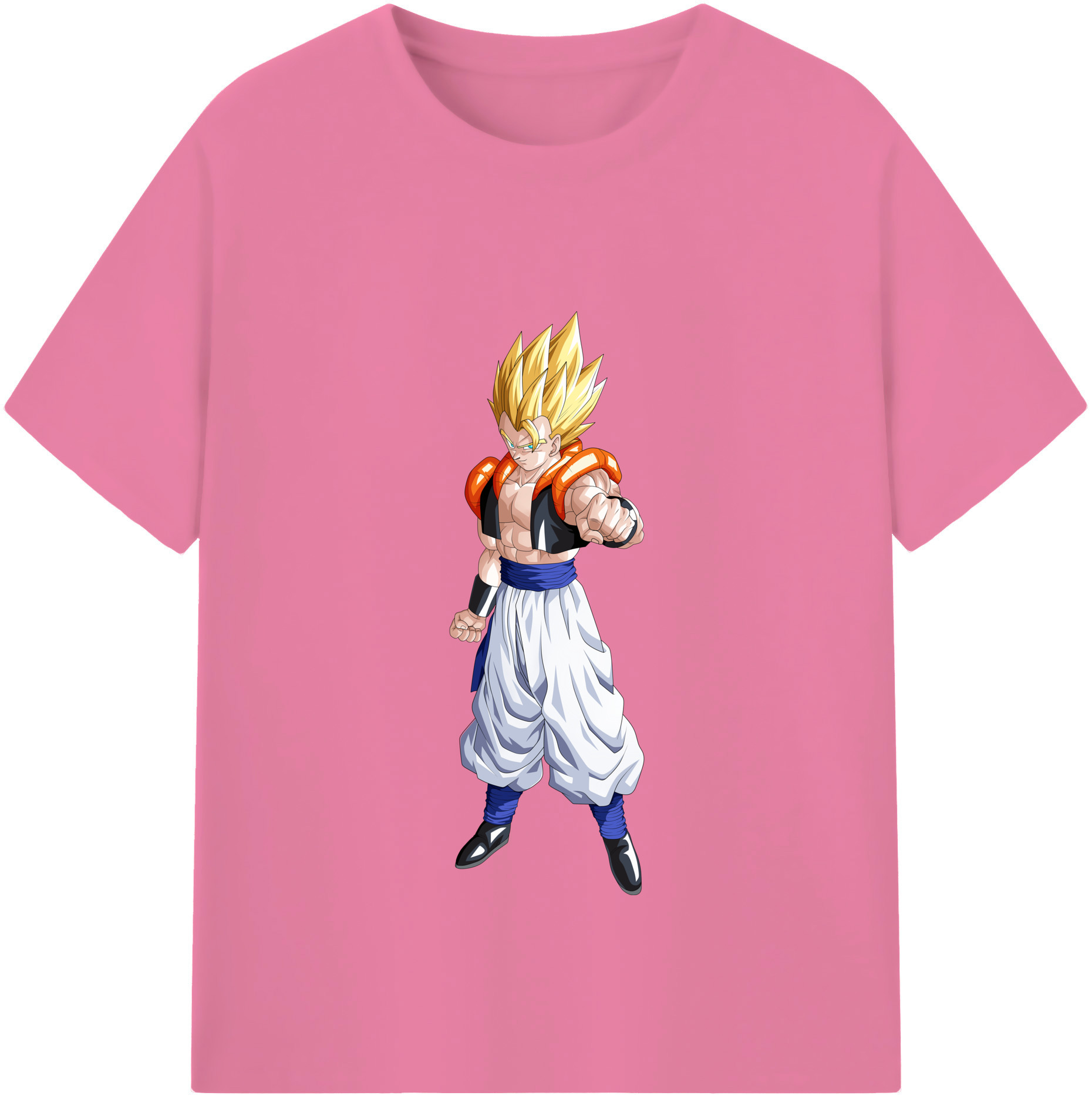 （画像用） ドラゴンボール ベジータ四世（Bejīta Yonsei）DRAGON BALL Vegeta IV 綿100％半袖Tシャツ（フロントプリント）